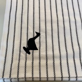 Tablecloth white duck, 150 x 250 cm