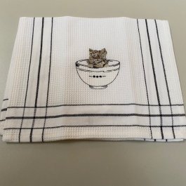 Kitchen towel Missy, 30 x 45 cm waffled