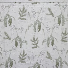 Curtain Beatrice, grey / white 120 x 245 cm