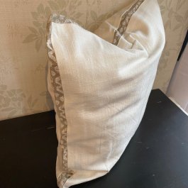 Pillowcase Beata white, 48 x 48 cm