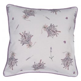 Pillowcase Lavender white/lilac, 40 x 40 cm