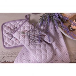Oven Glove Lavendel lilac, 16 x 30 cm