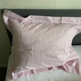 Pillowcase Pink striped Wing, 50 x 60 cm