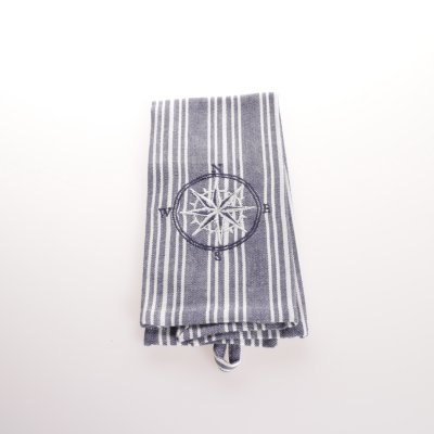 Guest towel Compass striped, 30 x 45 cm