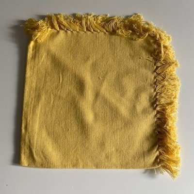 Napkin Yellow, 38 x 38 cm